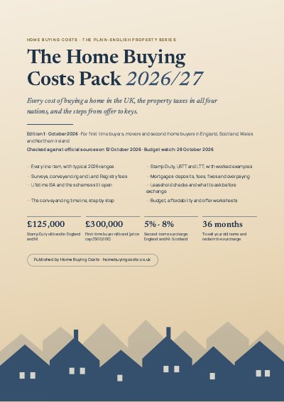 Cover of The Home Buying Costs Pack