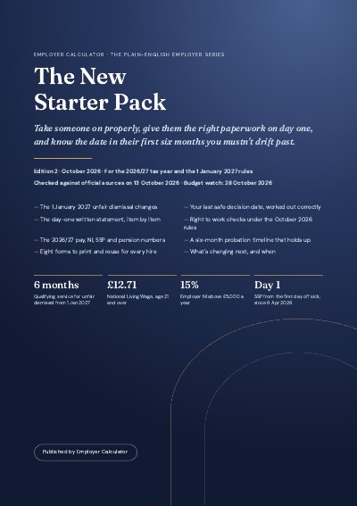 Cover of The New Starter Pack